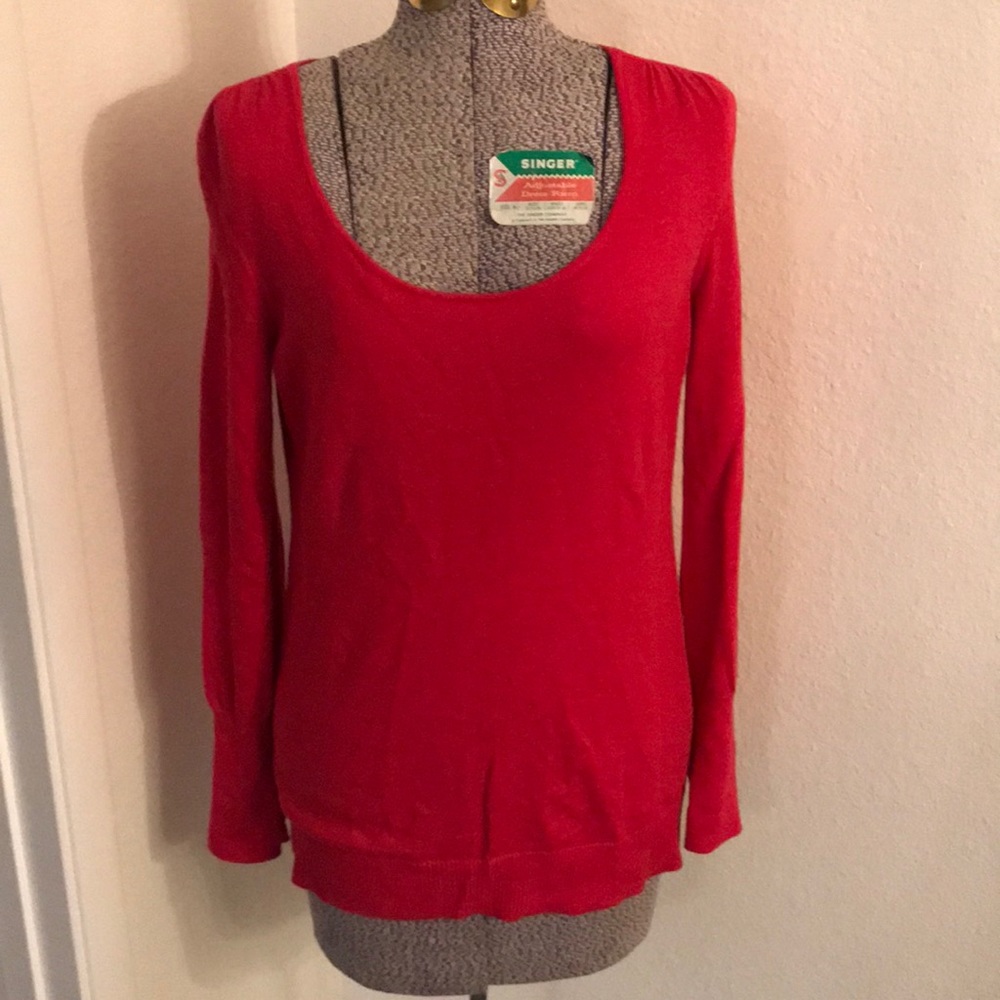 Ann Taylor loft pink sweater